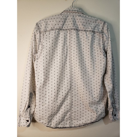 Mens Long Sleeve Shirt Tranquility Mayhem Size S Slim fit - Picture 3 of 3